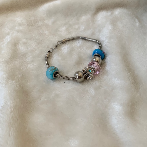 Blue Charm Bracelet - Picture 2 of 3